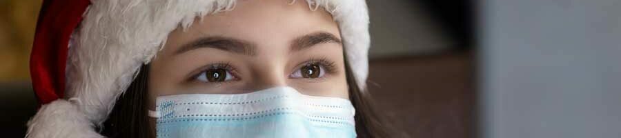 Bedruckte Masken: das ideale Weihnachtsgeschenk